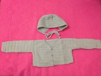 Grey Sweater and Hat
